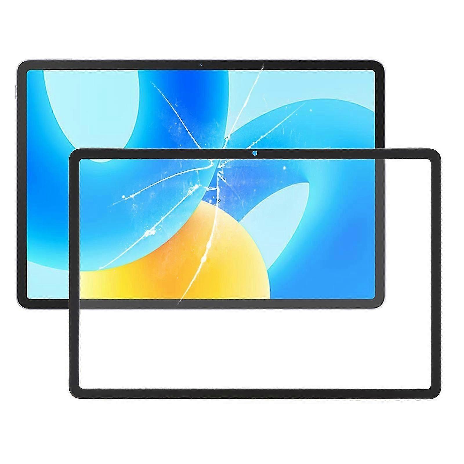 For Huawei MatePad 11.5 2024 BTKR-W00 Front Screen Outer Glass Lens, Bright Version (Jet Black)