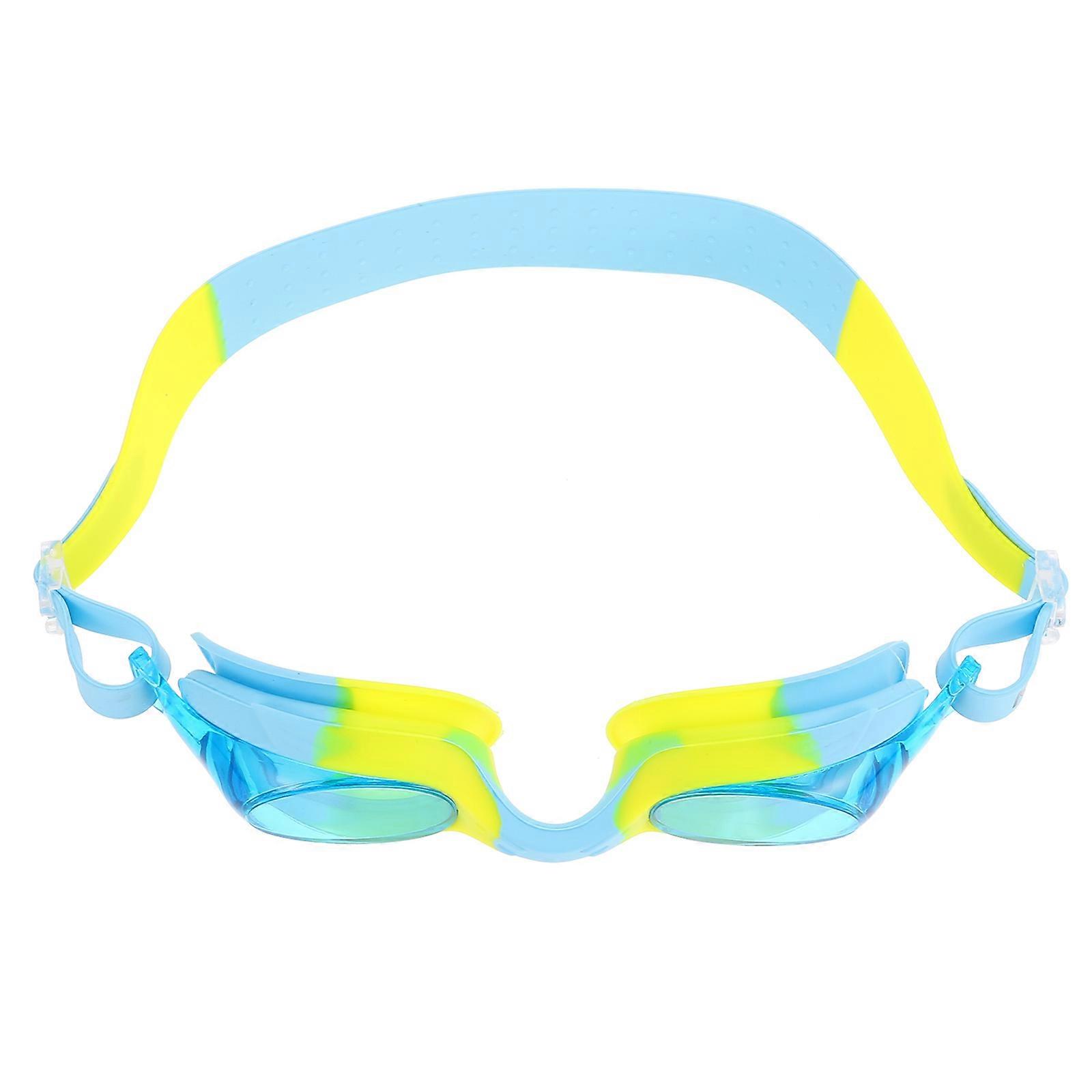 Anti-Fog Waterproof Swimming Goggles for Kids 14.50X4.00X3.50cm Compact Design Blue 1Pack
