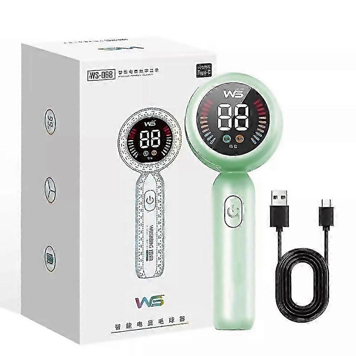 For Rechargeable Electric Lint Remover Wiht Digital Led Display Electric Clothes Lint Pill Fluff Rem