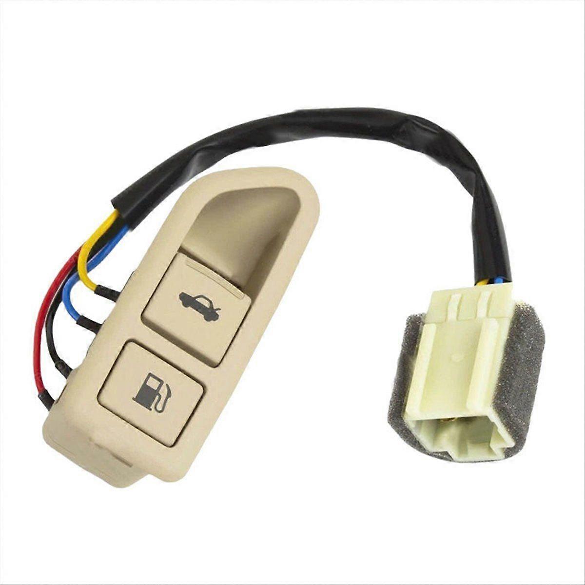 Beige Tank Filler Port Opening Switch and Trunk Lid Button 93555-3K500 for 2009-2011 93555-3K500V2