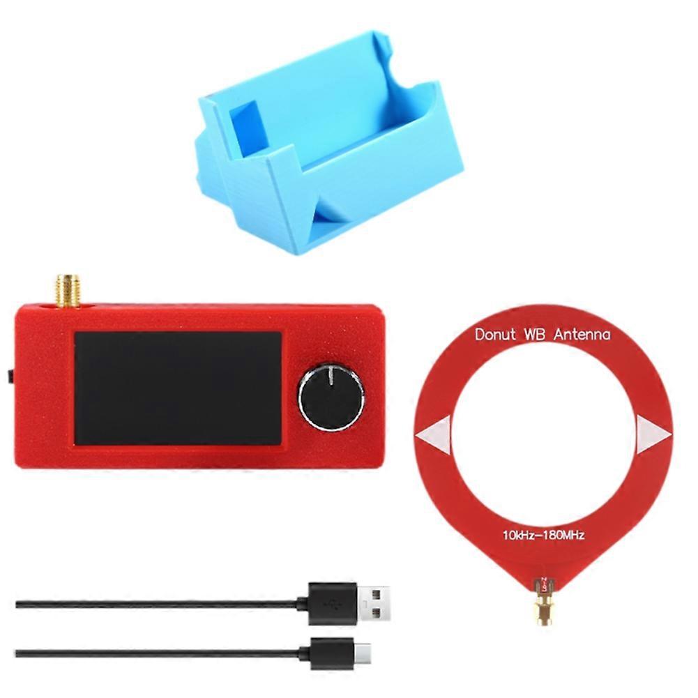 SI4732 Mini Radio 10KHz-180MHz 1.9inch Display FM/AM/LSB/USB Shortwave Radio Receiver SI4732 Radio Receiver+3D Stand A