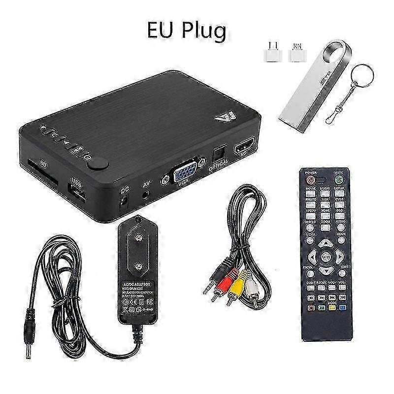 Full Hd Multimedia Player Usb External Hdd Media Player Autoplay -compatible Tv Box Tv Video Av Mkv Avi
