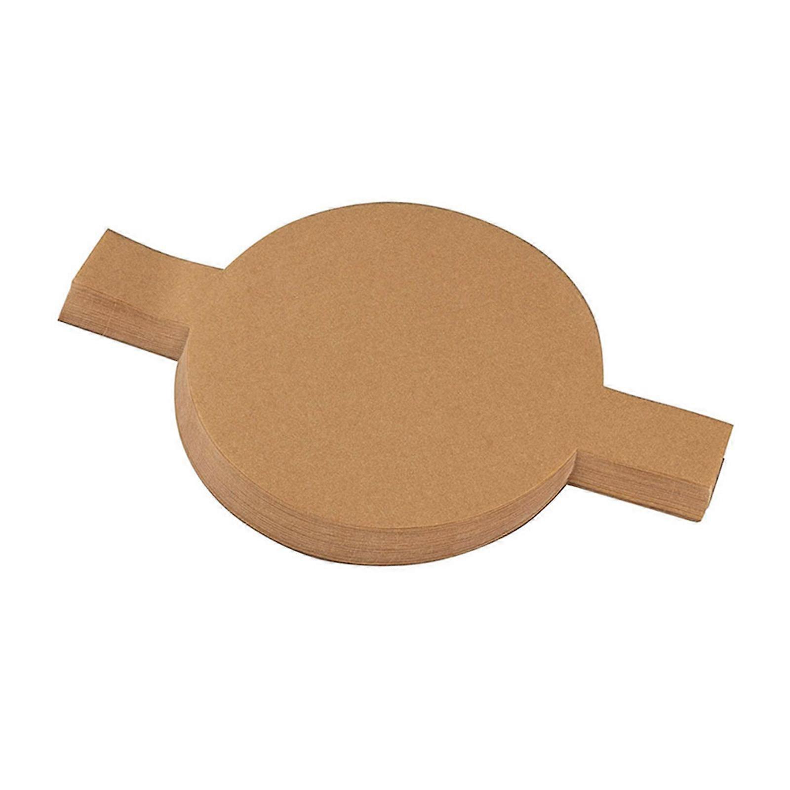 100 Sheets Circle Silicones Coating Cake Pan Liners Parchment Paper with Lift Tabs for Baking Steaming and Cooking  9 inches