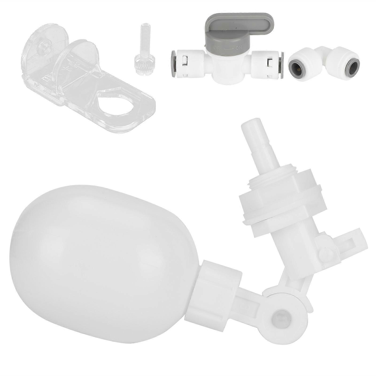 Float Ball Valve Fish Tank Automatic Water Level Control Replenishment Device with Bracket