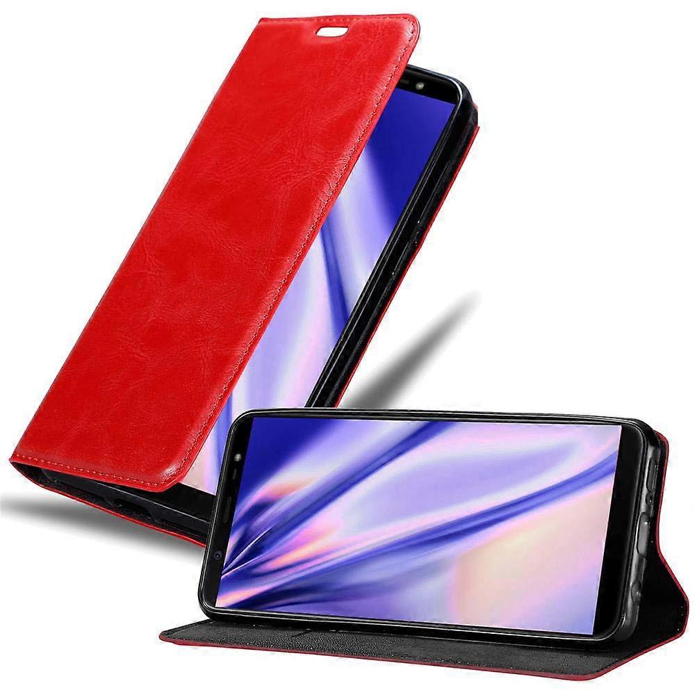 Θήκη Samsung Galaxy J8 2018 - Προστατευτική θήκη με λειτουργία βάσης και υποδοχή κάρτας