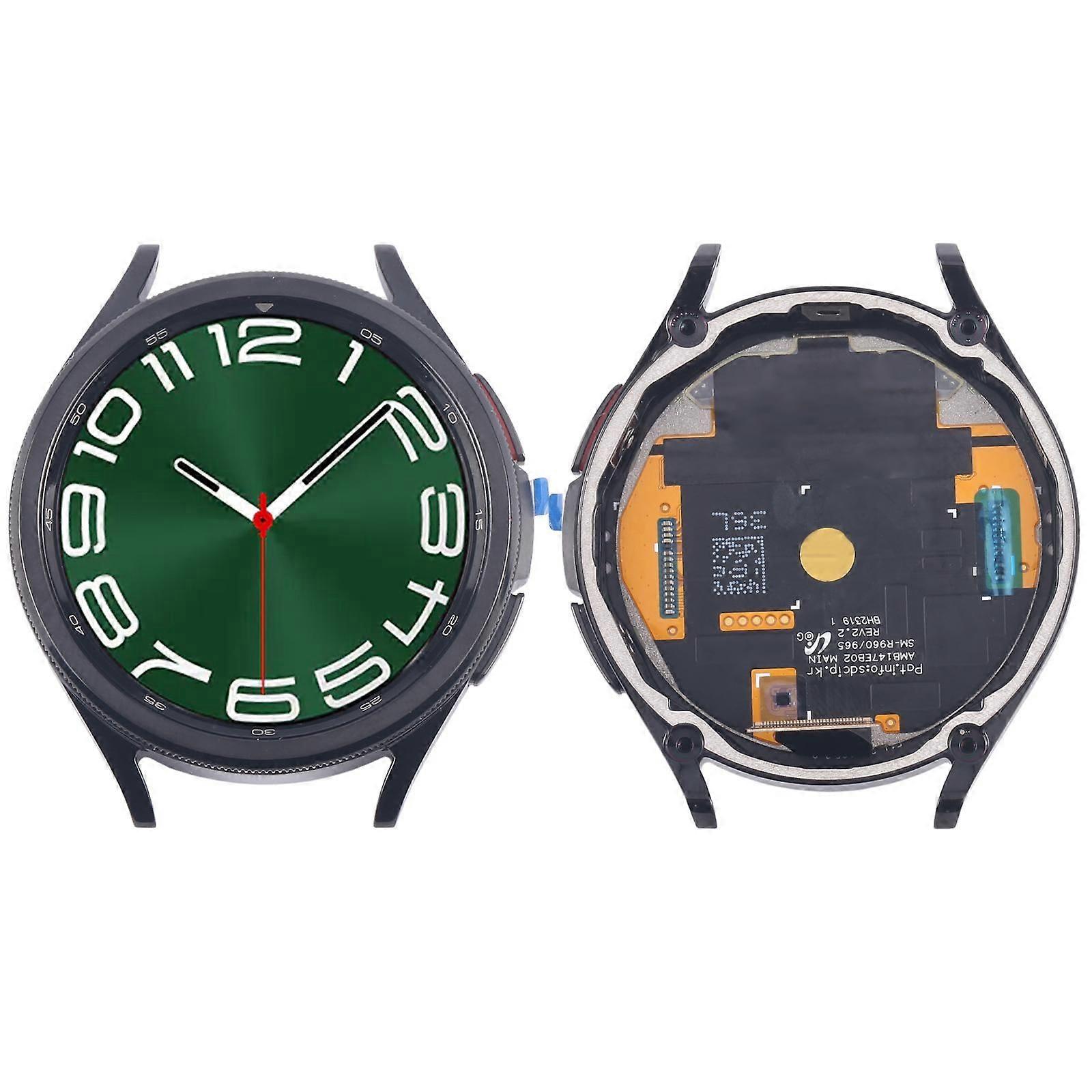 COMPATIBLE LCD with Frame for Galaxy Watch6 Classic 47mm