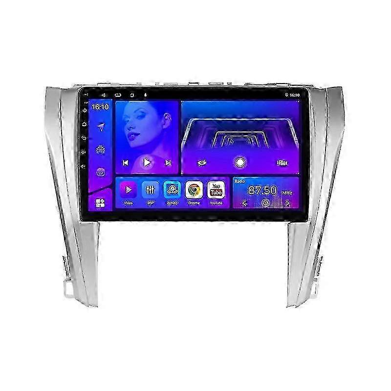 2 Din For Toyota Camary 2015-2017 Carplay 4G WIFI Android Auto Car Radio Player Stereo Car Multimedia Video player GPS Navigation DSP RDS