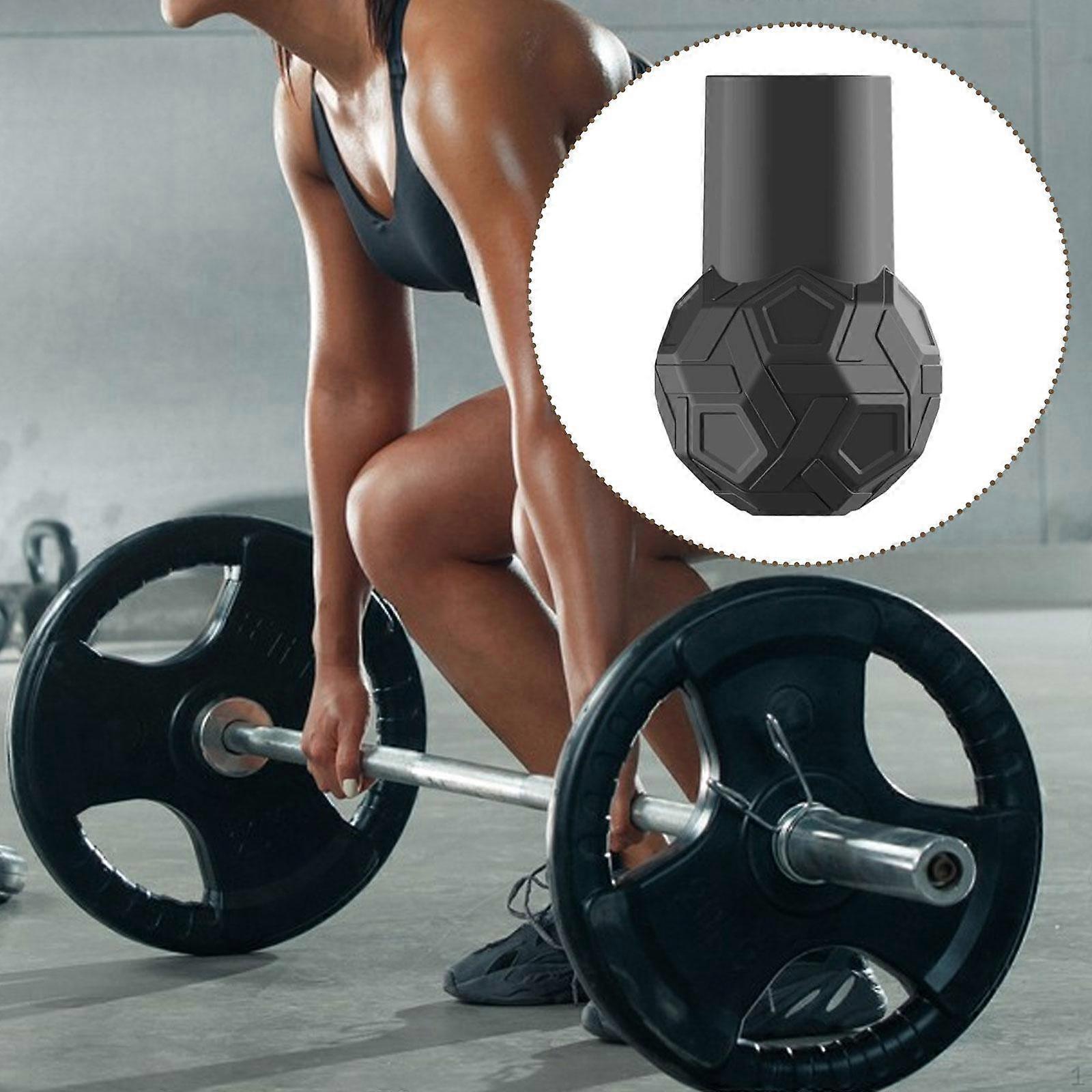 Bar Row Attachment for Barbell Ball Exercise Machine Accessory Holder Base Rotation