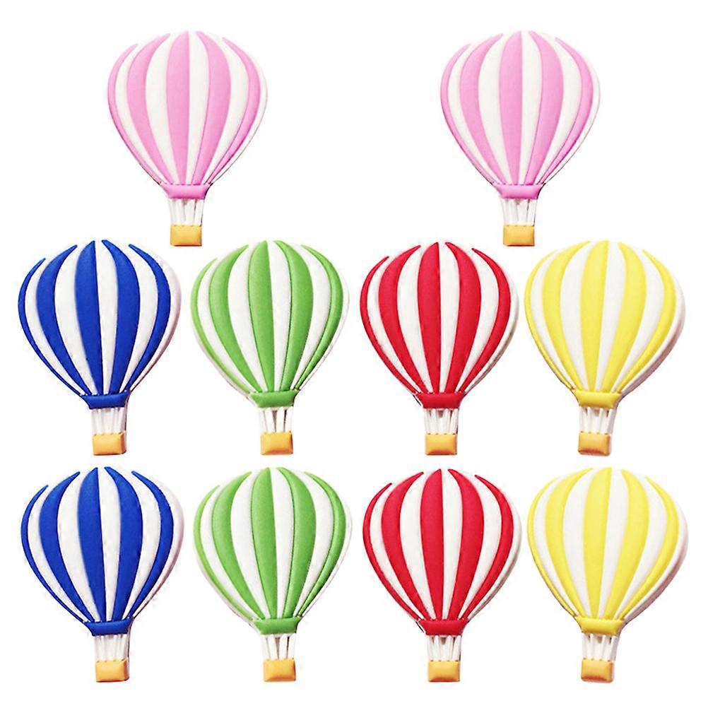 Hot Air Balloon Magnet for Refrigerator for Kitchen Decor 10Pcs Set