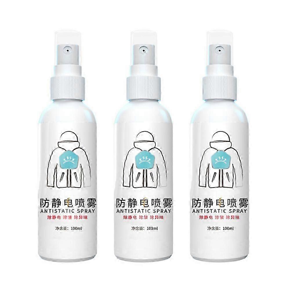 Anti Static Spray Static Remover Sprays for Clothes Lasting Anti-Wrinkle