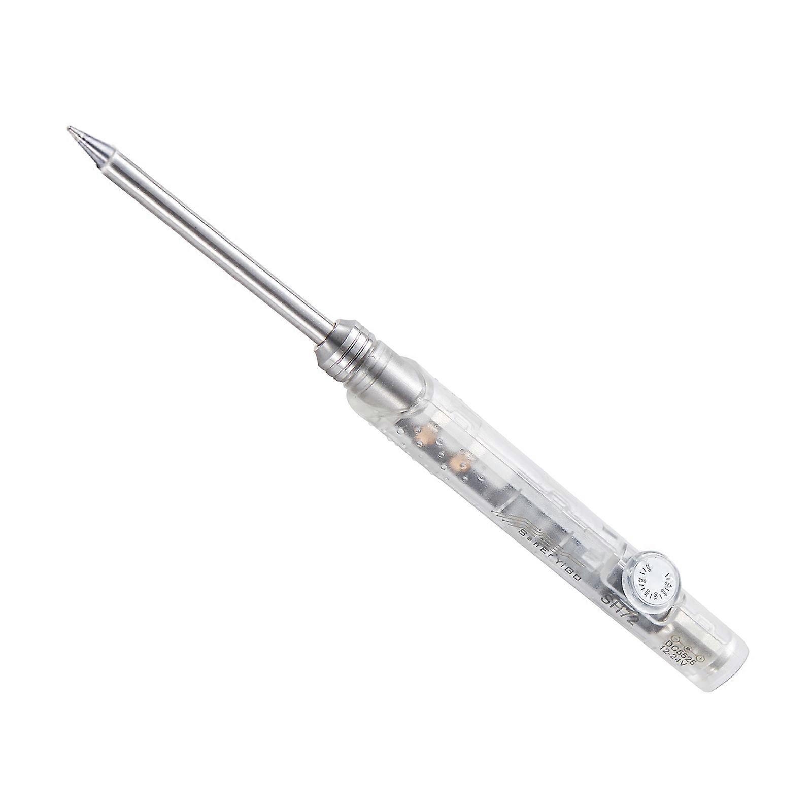 Portable 65W Soldering Iron Set Adjustable Temp with BC2 Tip for Precise Soldering in Various Environment School Project  Transparent