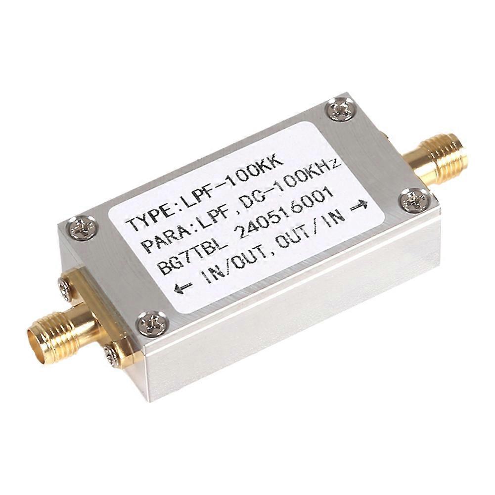 Low Pass Filter LC LPF 100K DC-100KHZ SMA Interface LPF for FM