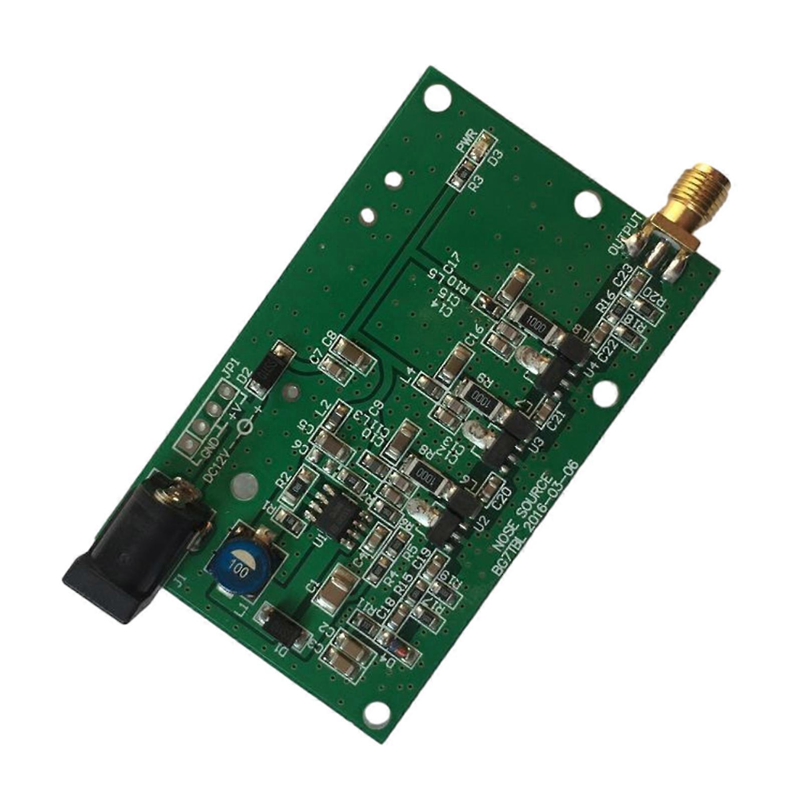 Noise Source Easy Spectrum Noise Signal Generator with DC12V Power Supply SMA External Tracking Module Multicolor