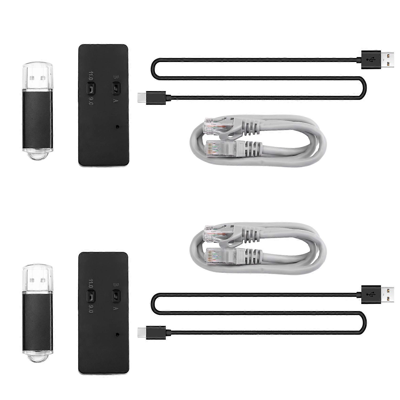 2 Sets One-Key Tool Mod Kit FW 9.0 11.0 System USB Drive Adapter for Game Controller
