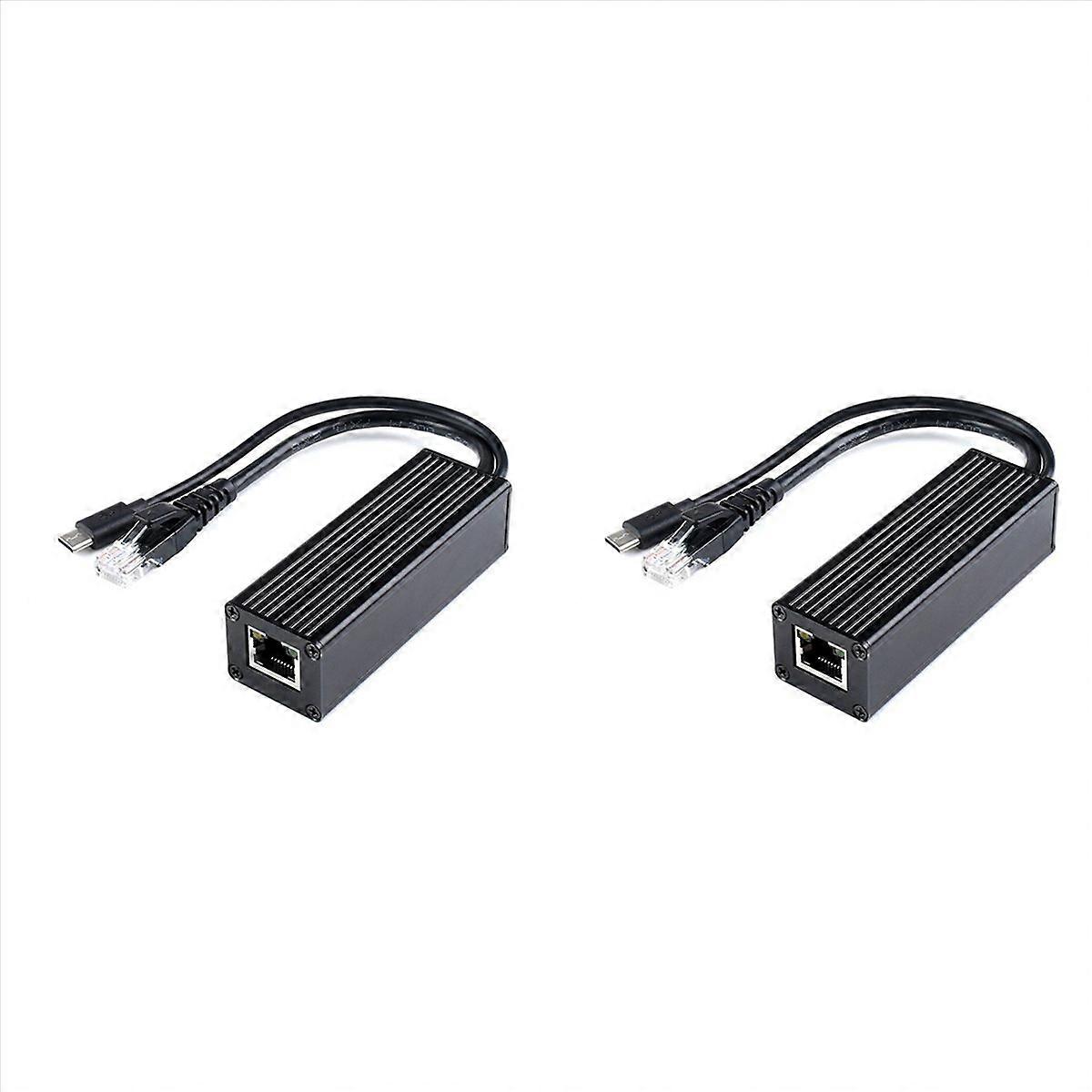 2X PoE Splitter Industrial Gigabit Type-C Interface Power Supply Control Chip Solution Splitter