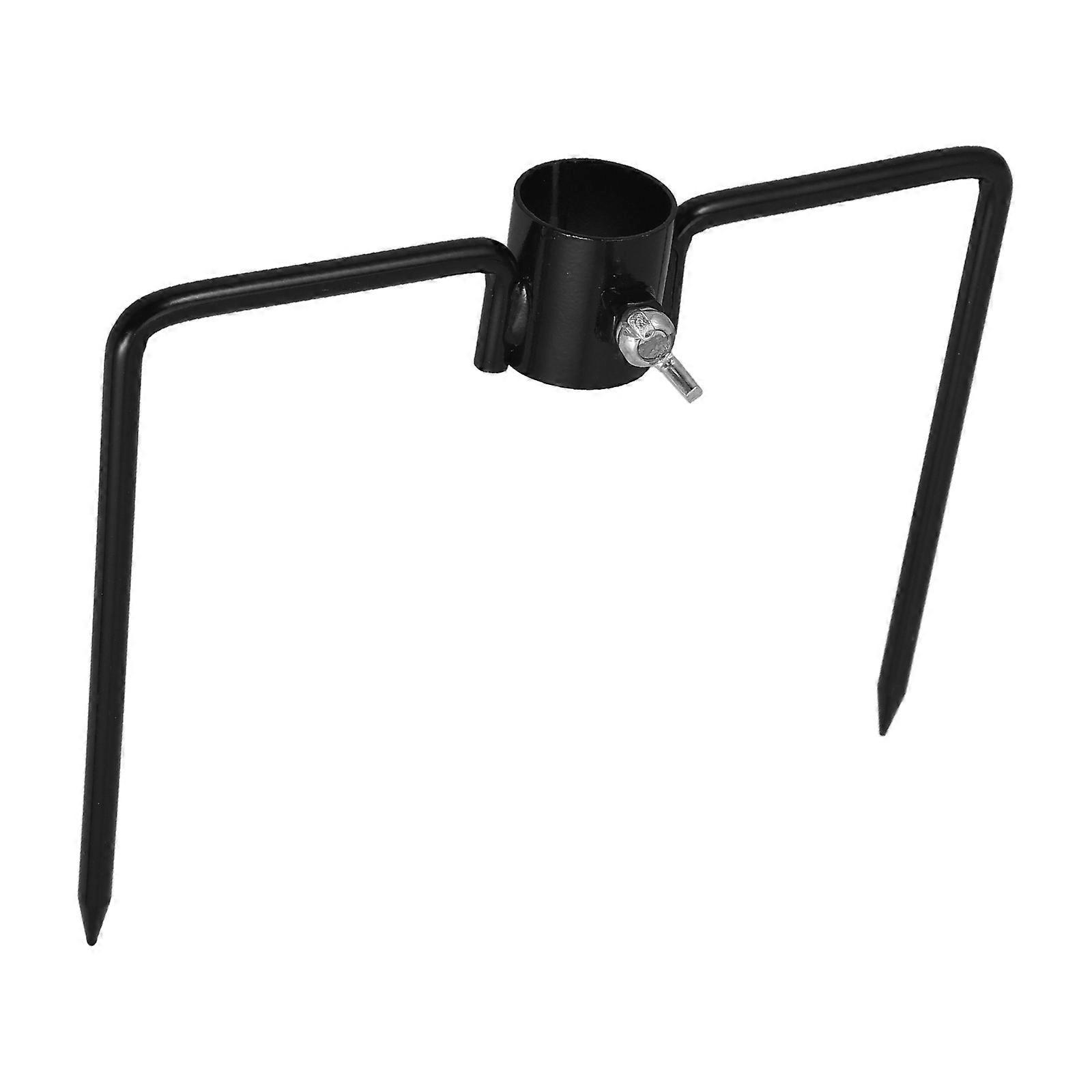 Iron Umbrella Base Ground Spike with Durable Function for Garden