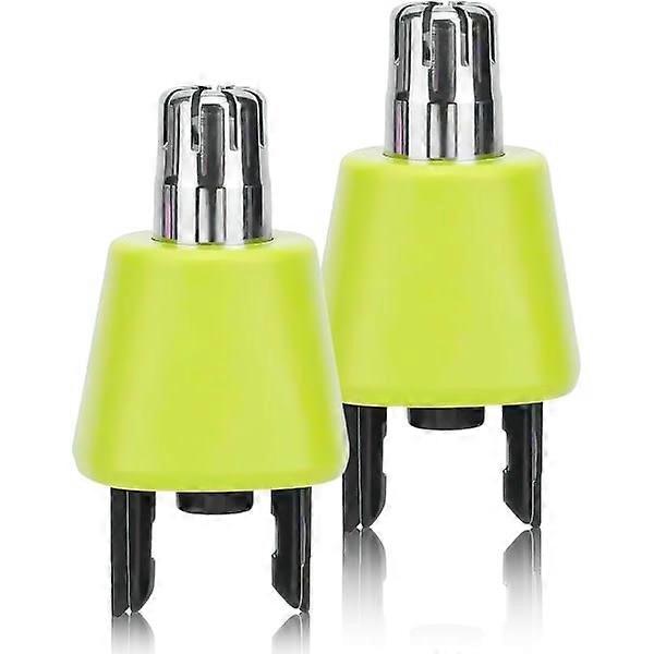 2 Replacement Heads, Blades Compatible with Philips OneBlade Nose and Ear