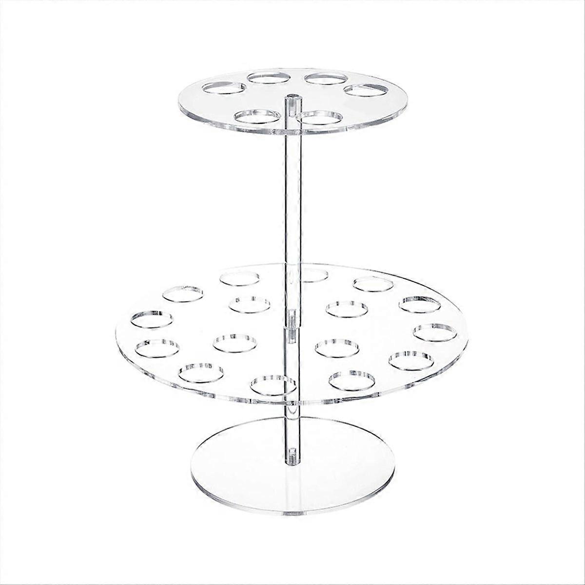 Ice cream cone stand transparent acrylic