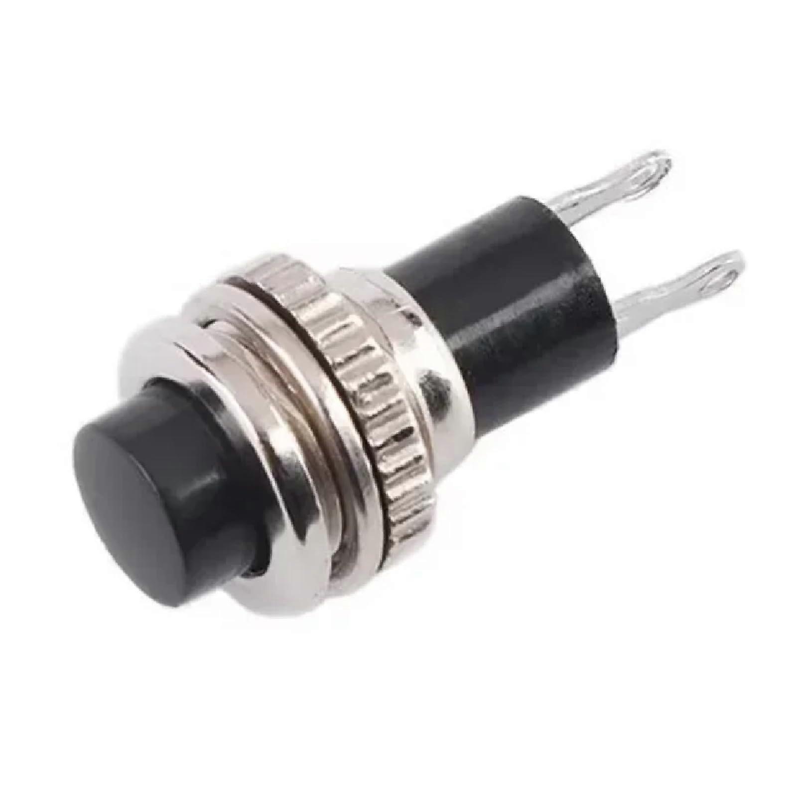 10mm Momentary Push Button Switch Panel Mount OFF(ON) 0.5A 250VAC Multiple Colors White 20PCS