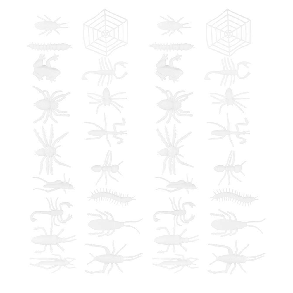 Unfinished Insect Figurines Insect DIY for Decoration 2Sets