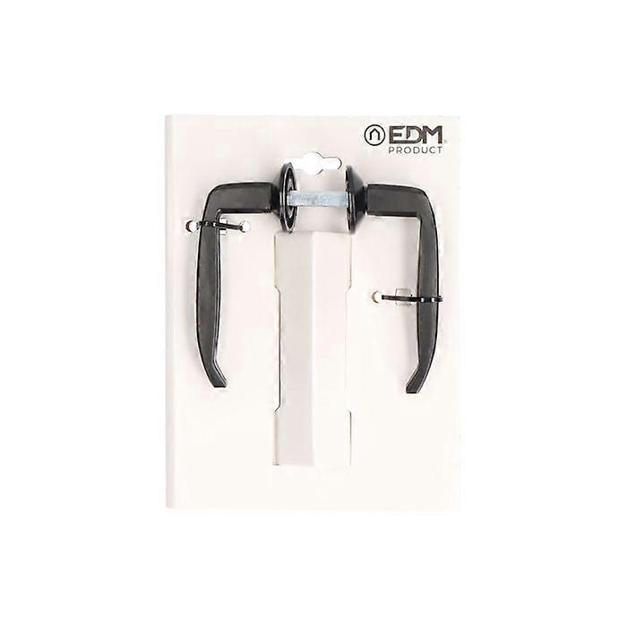 Metal dørhåndtag 232 25-38mm sort edm