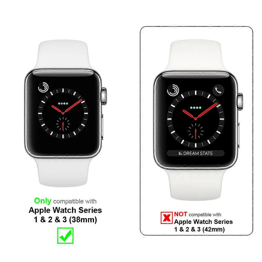 通用表壳手表系列 1 & 2 & 3 （38mm） 保护壳带皮带夹