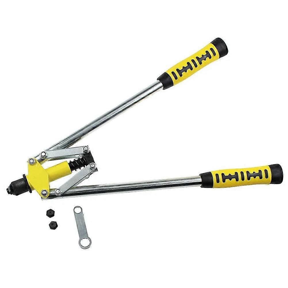 1set Double Core-Pulling Hand Riveter Gun Manually Pull Rivet Gun Pull Cap Gun Willow Rivet Hand Tools