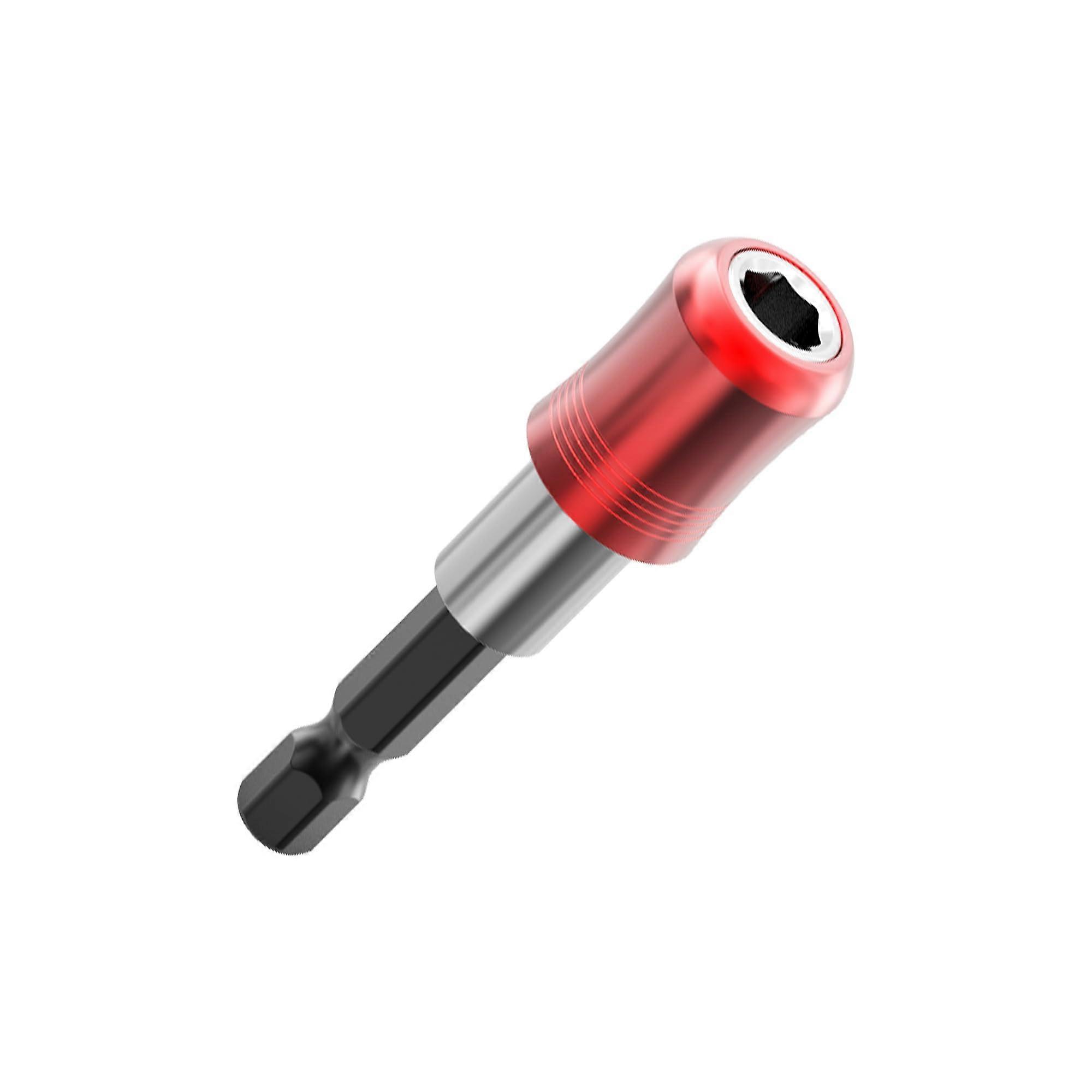 Drill Bit Extension Set with Magnetic Bit Holder, 1/4 Inch Hex Shank Quick Release 60mm