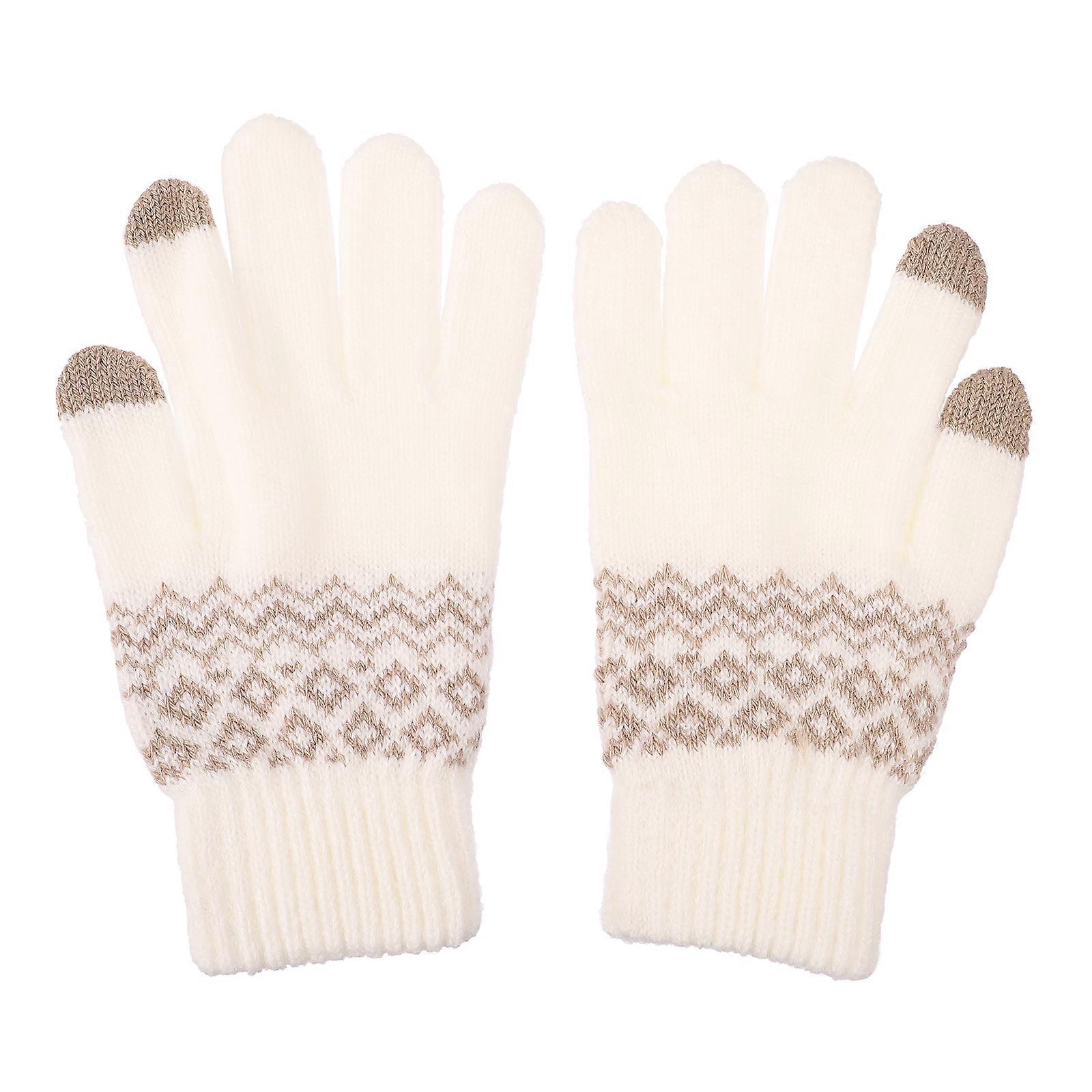 Touchscreen Gloves Thickened Winter Gloves for 1Pair Adults