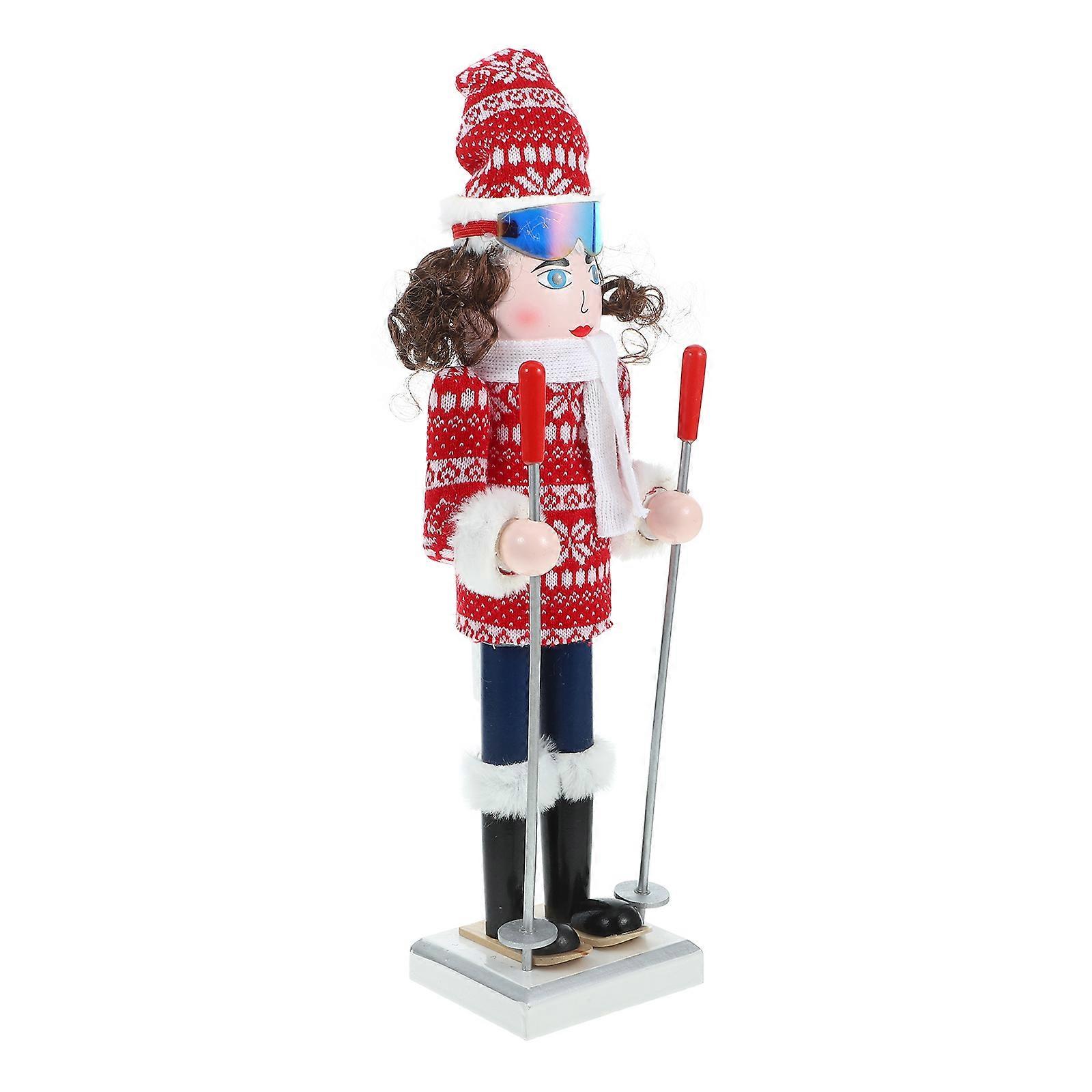 Nutcracker Decor Traditional Nutcracker Ornament for 1 Piece Festive Decoration