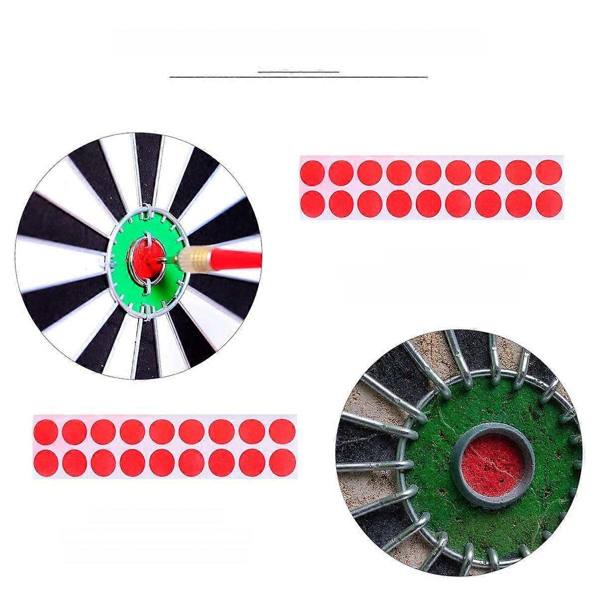 Red Shooting Target Paper Patch for Shooting Use 900Pcs Self-Adhesive Durable Patch