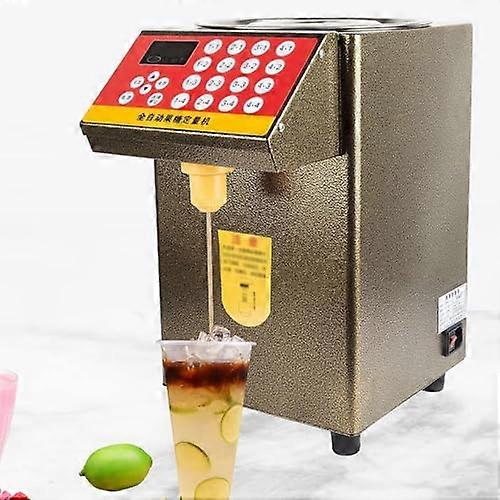 Automatic Fructose Dispenser with Precise Sugar Syrup Control for Bubble Tea, Coffee, Milk Tea Gold