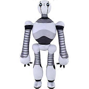 13-calowy pluszowy robot-dziki, regulowany przyjaciel-robot, dla dzieci (czarno-biały) 26-27 lat