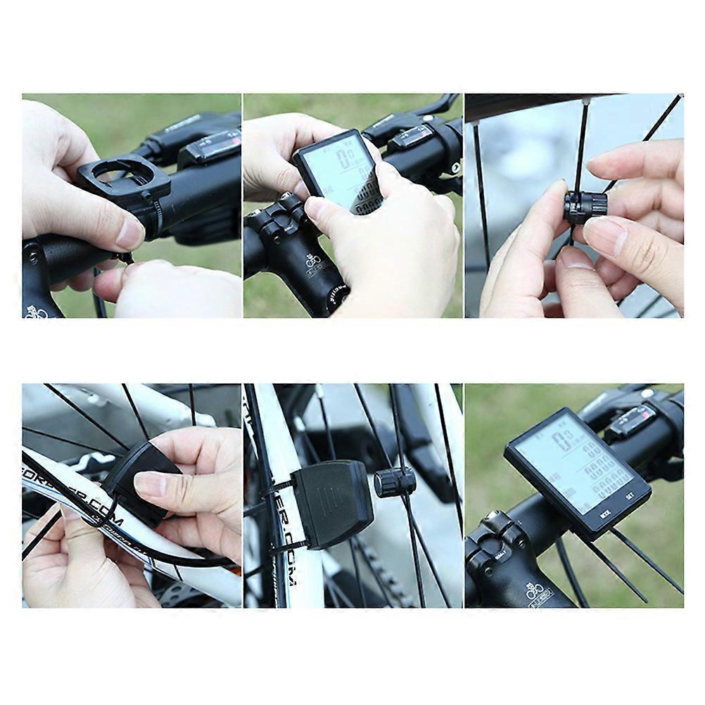 Speedometer Tachometer for Velocity Measurement Single Bike Wireless Speedometer