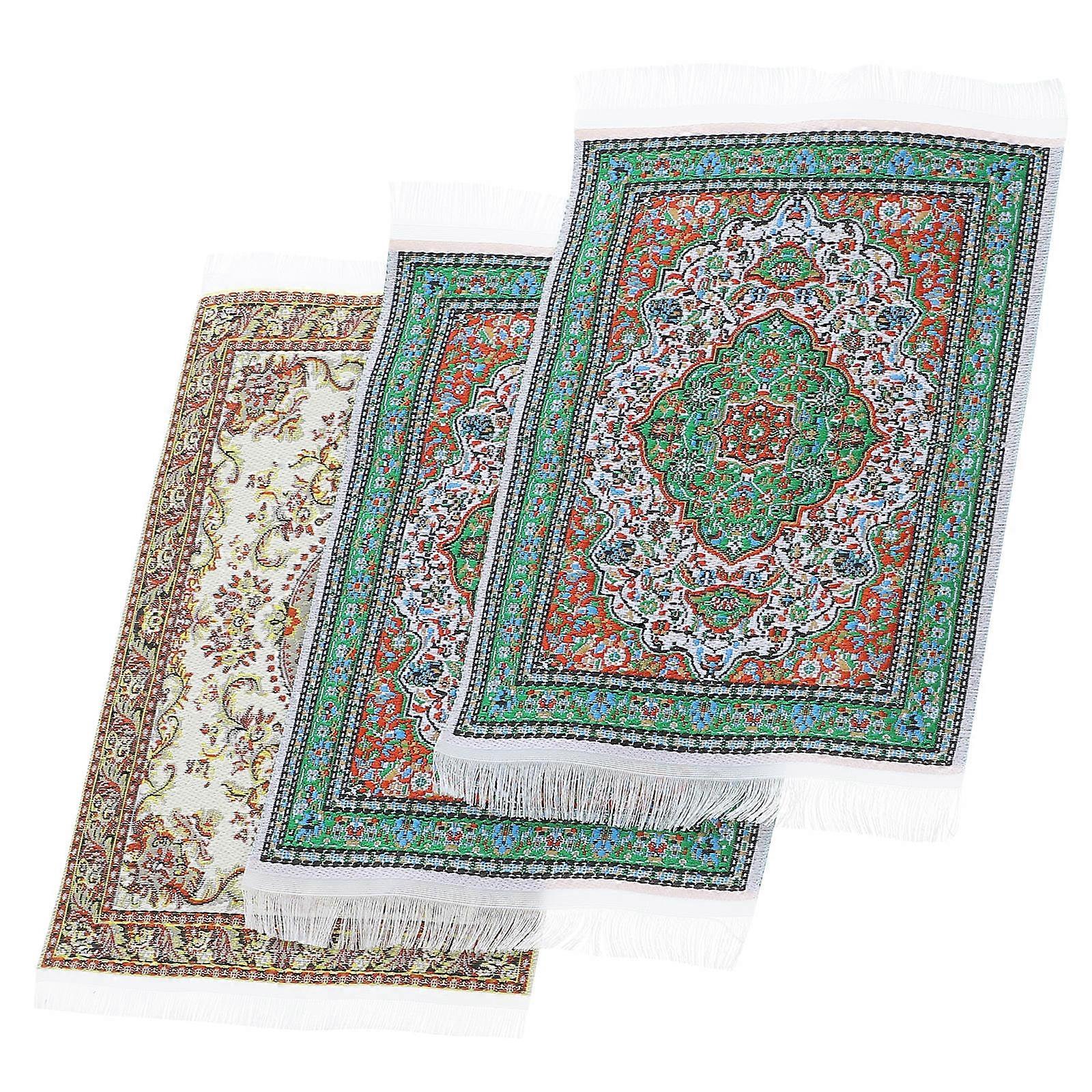 Creative Placemat Cloth Coasters for Dining Table 3Pcs Home Decoration