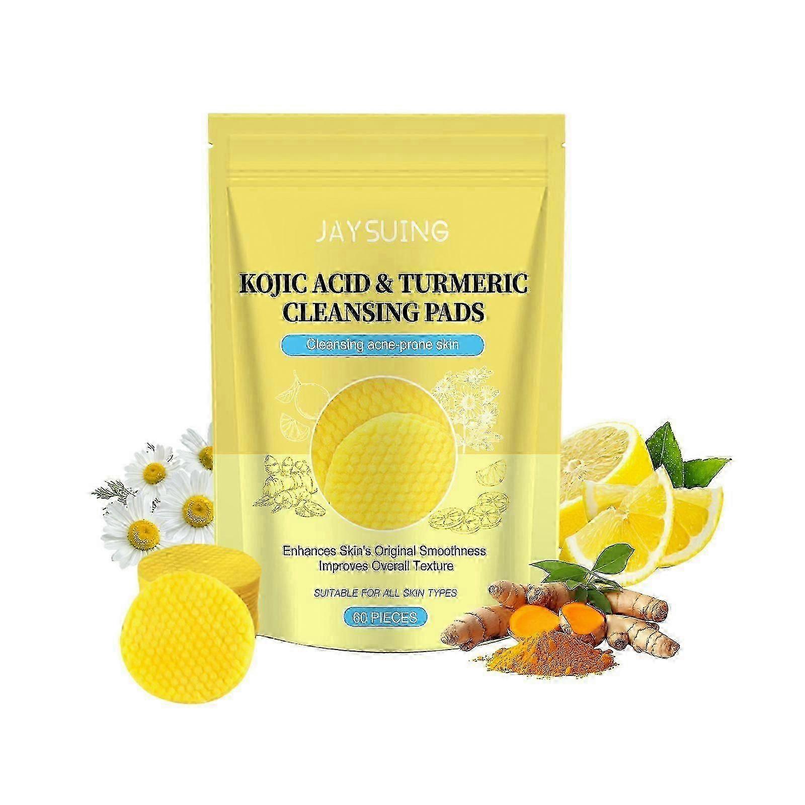 Kojic Acid Turmeric Cleaning Cotton Pads