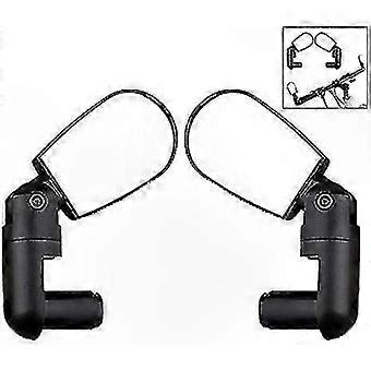 360 Degree Rotating Bike Mirrors for Road and Mountain Bikes, 2 Pack