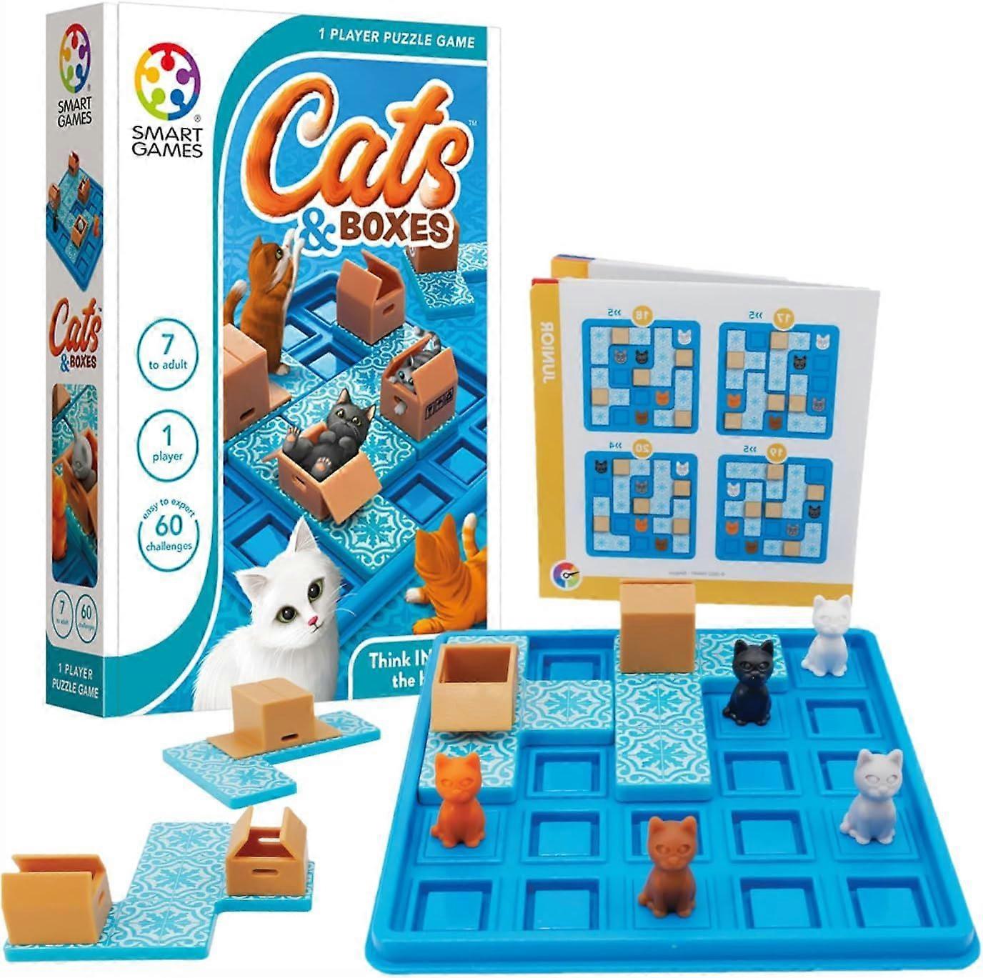 SmartGames - Cats & Boxes Board Game