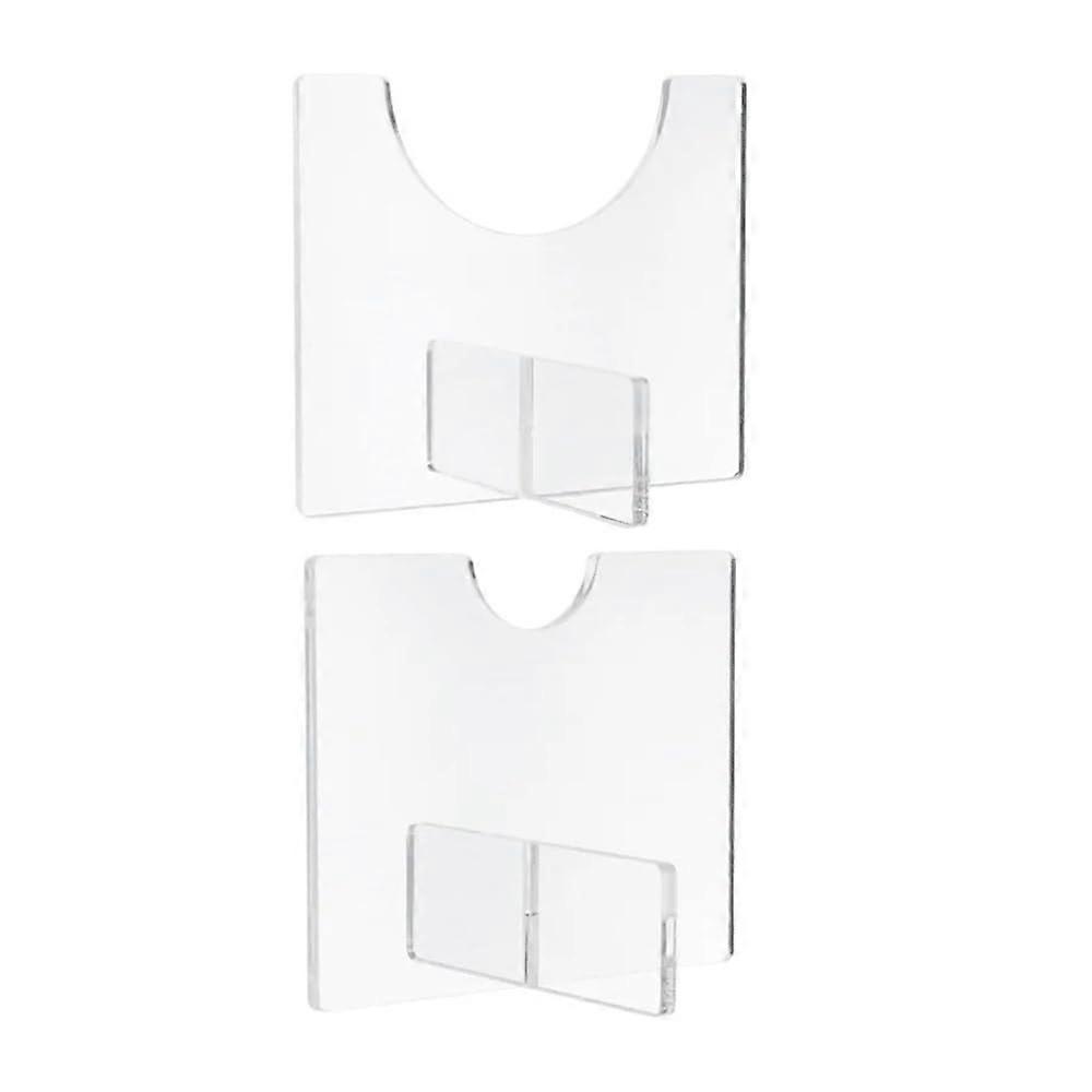 Baseball Bat Rack Wall Mounted Holder for Easy Storage and Display, 4 Pairs White