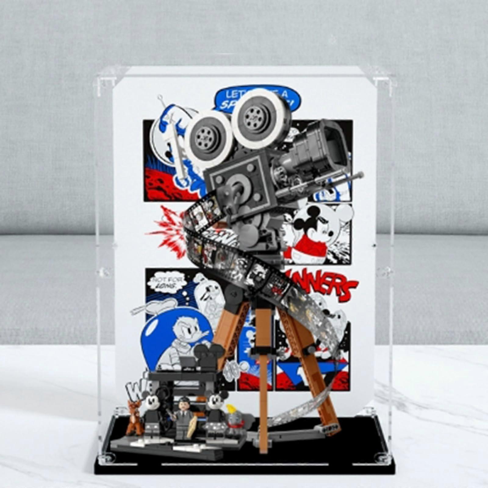 Display Case for  43230 Camera Model, Clear Acrylic Dustproof Box with 3mm Protective Panels