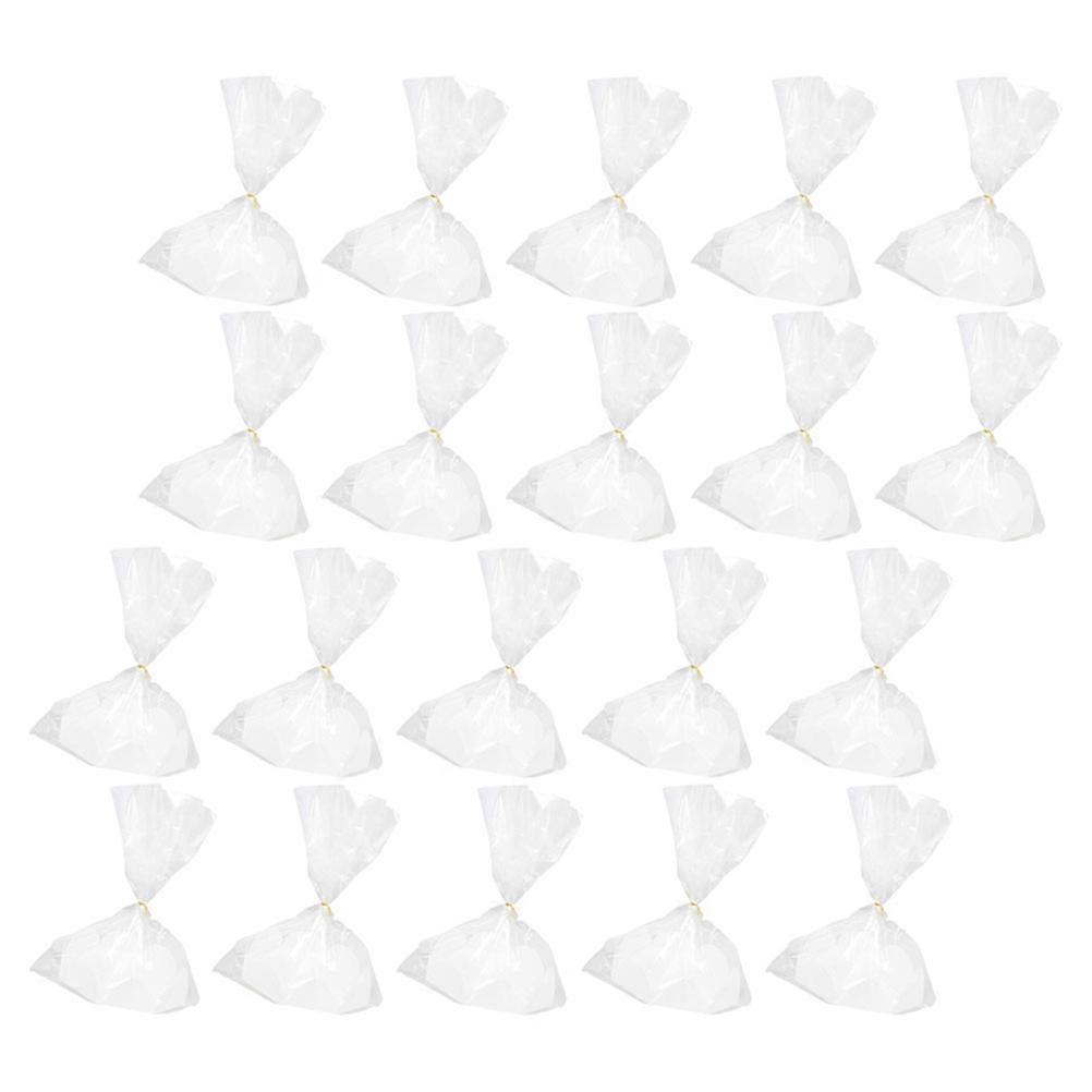 Cake Packaging Bag Set for Home Use Clear Plastic Bags 20Sets