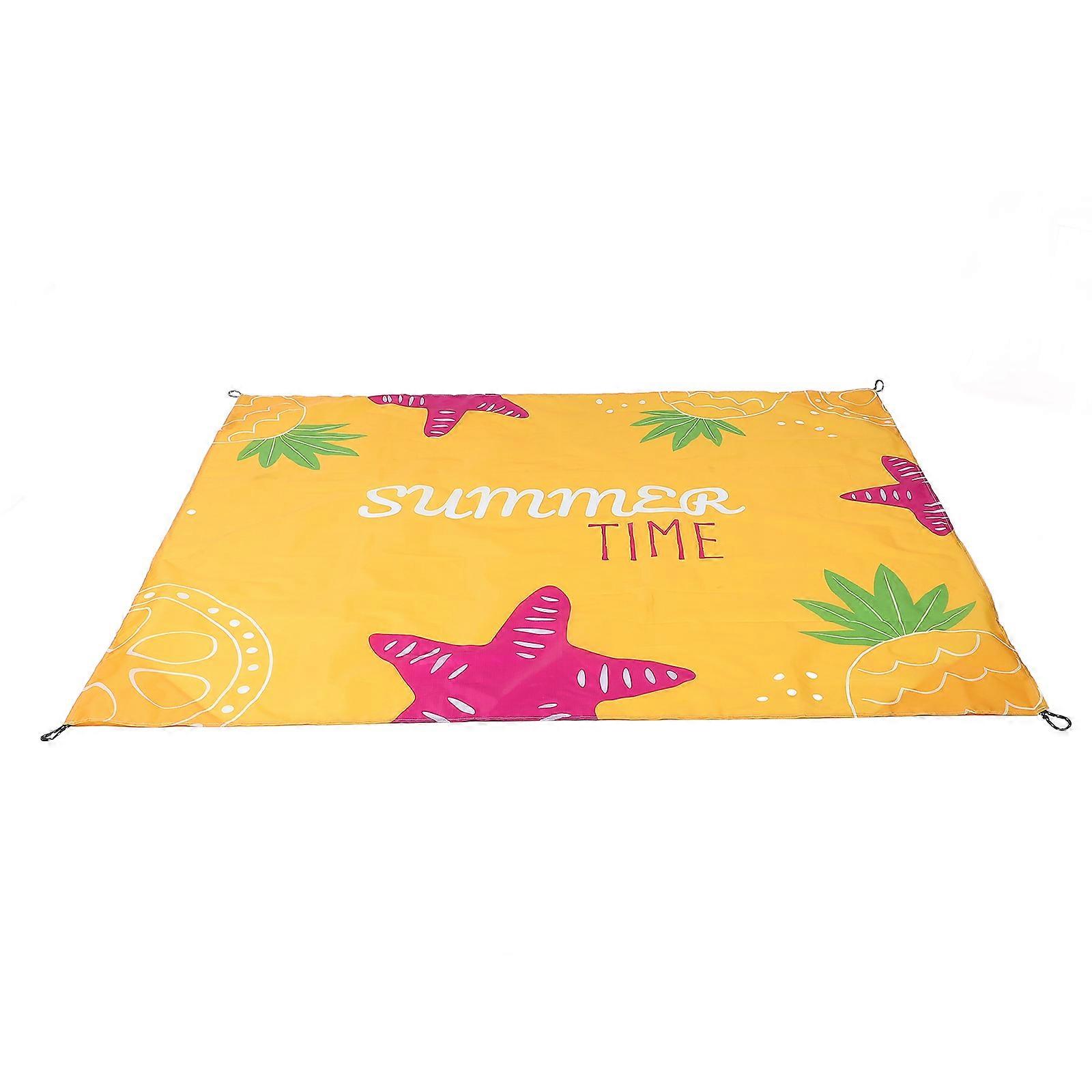 Waterproof Picnic Blanket Nylon Foldable Blanket for 1 Outdoor Activity