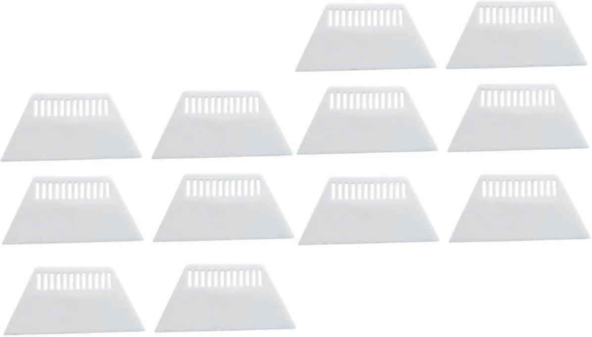 12 Pcs Wallcovering Smoothing Tool Squeegee Applicator Tool Borders Smoothing Tool Tools Film Applying Tool White Scraper Paint