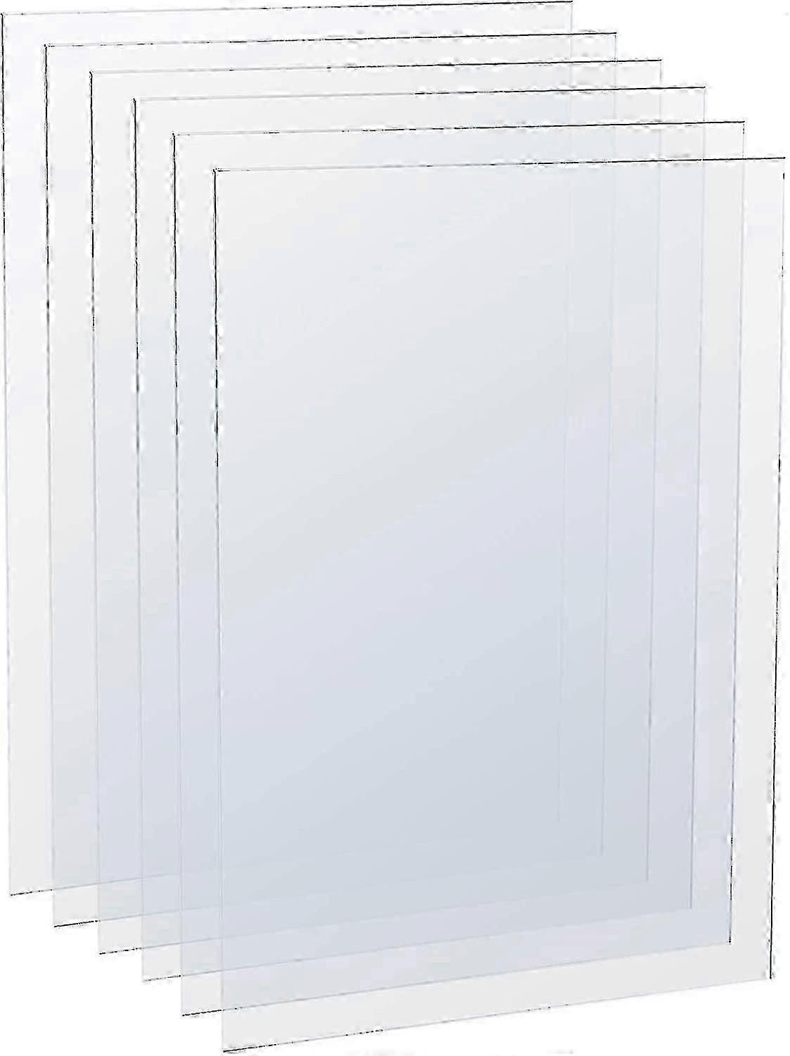 Pcs Clear Acrylic Sheets, Plastic Perspex Sheets, Transparent Plexiglass Panels