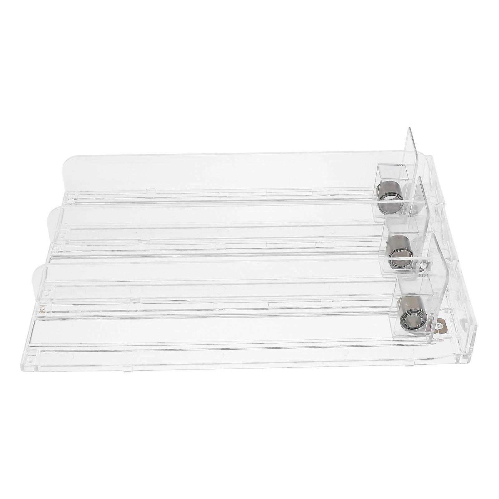 Auto Rack Automatic Display Stand for Storage 3Pcs Durable Transparent Ps