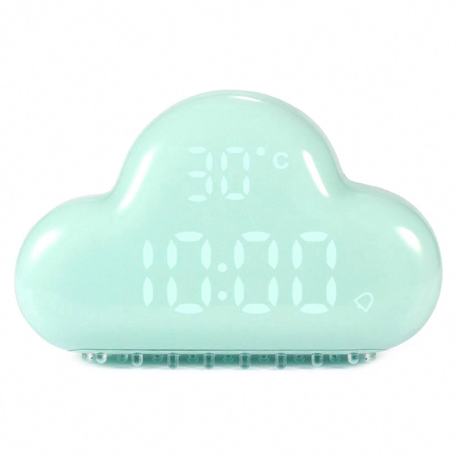 Magnetic Cloud-Shaped Clock with Alarm and Multi-Function Features