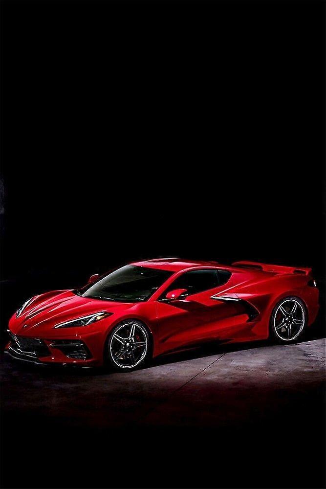 Rote Corvette Stingray Oldtimer 2013 Stressabbau-Puzzle BA0714