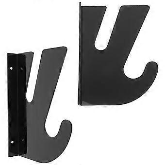 Supporto da parete per skateboard con 10 ganci per riporre ed esporre gli accessori.