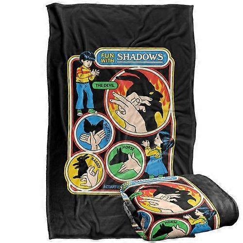 Steven Rhodes Fun With Shadows Soft Touch Blanket