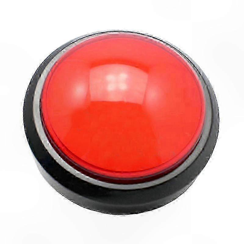 100mm Large Round LED Push Button with Microswitch for DIY Arcade Projects